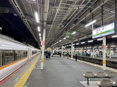 赤羽で湘南新宿ラインに乗り換え。