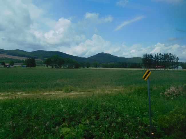 北海道らしい風景が続きます。