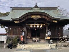 一條神社にも参拝。