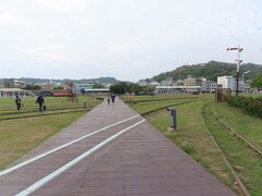 哈瑪星鉄道文化園区と遊歩道