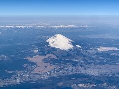 今回もくっきりはっきりと富士山の裾野
箱根や芦ノ湖も見える～