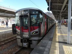 2021.12.26　糸崎
糸崎からさらに乗り換え。