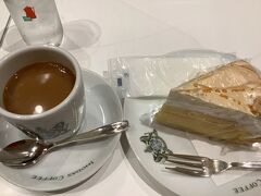 イノダコーヒさんのケーキセット