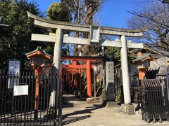 上野公園内のパワースポット、花園稲荷神社。