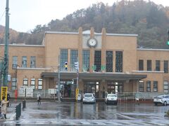 小樽駅です。
着いたときは雨が降っていました。