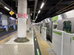 日曜の午後遅い時間、これから空港に行く人は少ないようで浜松町の駅は空いていました。