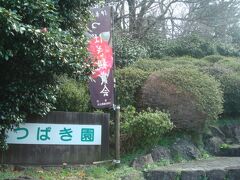 伊東商業高校バス停から小室山のつばき園入口まで徒歩1～2分でした。