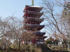 本土寺（ほんどじ）の五重塔