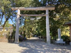 ２０分くらい漕いだでしょうか。天岩戸神社へ到着