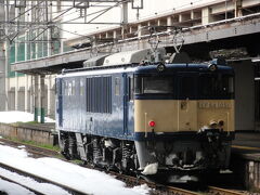浦佐ー長岡間は自腹で新幹線料金を払い、長岡駅ホームにいた電気機関車を撮影。
EF64（1000番台）は以前長岡と上野間で寝台特急あけぼのを牽いていて、自分が最後に乗った時も世話になった。