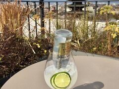 【 K36 Rooftop 】
https://stillfoods.com/k36/
K36 Gin & Tonic (1,573円)

この日の京都市の13時の気温は15.3℃，最高気温は17.1℃。春本番の暖かさとなりました。上着なしでも平気です。