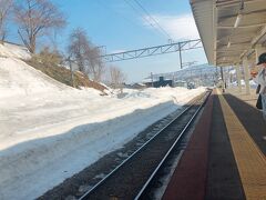 南小樽から札幌に戻ります。