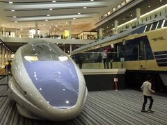 京都鉄道博物館
500系新幹線の展示が。