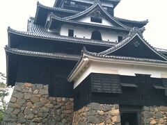 松江城へ。
