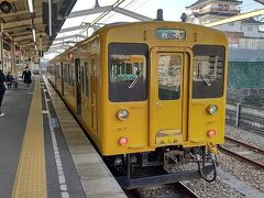 福山駅で、福塩線に乗り換えます。