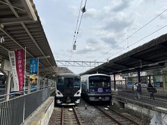 修善寺駅から、今日の宿（伊豆長岡）近くの韮山駅へ