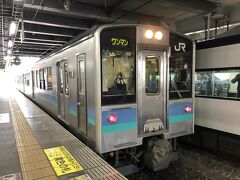 そして再び列車に乗ります。
こちらは篠ノ井線。