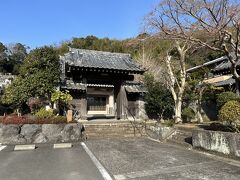 宿の近く、伊豆長岡の中心街にある最明寺
鎌倉幕府の第5代執権、北条時頼のお墓があります