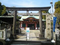 京急鮫洲駅近辺の旧東海道を歩くと、鮫洲八幡神社がある。