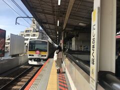 西荻窪に
２３区のボーダー駅

次は吉祥寺、武蔵野市だから
２３区内でパス使えない