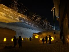 幻想雪回廊を見物