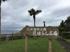 大浜海浜公園までは、ホテルから車で15分～２０分位
近いのだけど　急な坂道にキャー。
慣れている地元の方はビュンビュン飛ばす　くねくねした坂道が多い奄美大島。
運転苦手な私には移動が辛い島ですわ。
行く前に気付けなかったおバカな私。