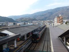 阿波池田に到着。徳島県の三好市です。