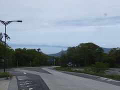 大山　博労座　駐車場近く
弓ヶ浜　島根半島　日本海が遠くにかすんで見えます
ガイドさんと合流