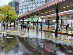 紙屋町周辺でコインロッカーを探すのもなかなか大変ですし、ホテルは西条駅で取っているので最終的には一回広島駅に戻ってくるので悩みましたが一度広島駅に戻りコインロッカーに荷物をしまいました。広島駅に着いたときにバックパックを買い替えた後壊れた方を持ち歩けなかったときにまたコインロッカーを探さなければいけなくなるのが嫌でここまでキャリーケースを持ったまま観光していました。結構大変でした・・・。
広島駅は何回も来ているのですが工事で随分と様子が変わっていましたがコインロッカーはたくさんあって良かったです。