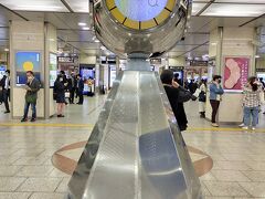 16時10分 名古屋駅の時計です