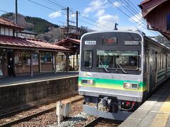 13:50　長瀞駅

電車に乗って秩父方面へ移動。