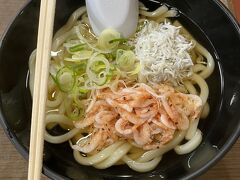 フレンチあとなので、夕食はまた中井でうどん。