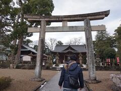 まずは松江神社へ。
