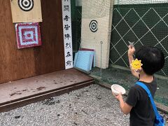 手裏剣打ちの体験