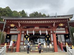 阿夫利神社拝殿