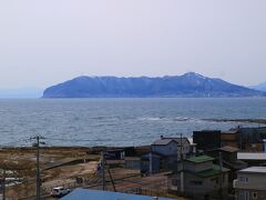 志苔館から見える函館山