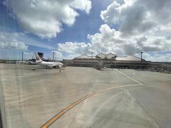 宮古空港到着
雲は多いですが天気は良いです。