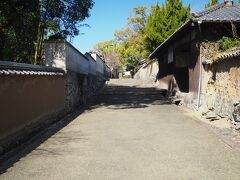 嘘部邸の外は北台武士屋敷街で緩やかな坂道でいい風情です。
天気も良く、散策には最高ですね。