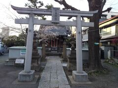 品川宿近く利田神社