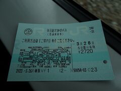 今日は休日お出かけ切符を使用して出かけます
曇り空なので暗くなりました　関東近郊が乗り放題です