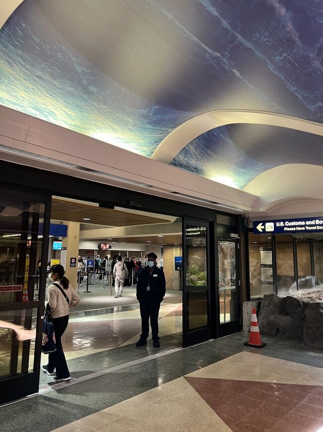 入国審査、コロナ前と違って時間かかるのかなぁ・・