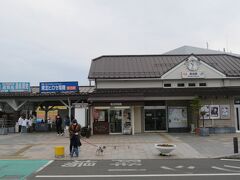 JR山田線と三陸鉄道との乗り継ぎ駅の宮古駅