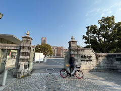 ここが京都大学なのね。

初めまして。

そろそろ出町ふたば様のオープン時間だよ！
急がなくちゃ！