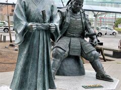 (写真) 12:55 竹千代君像　＆　今川義元公像　静岡駅北口駅前広場

お気づきのように、家康公大盛の静岡。