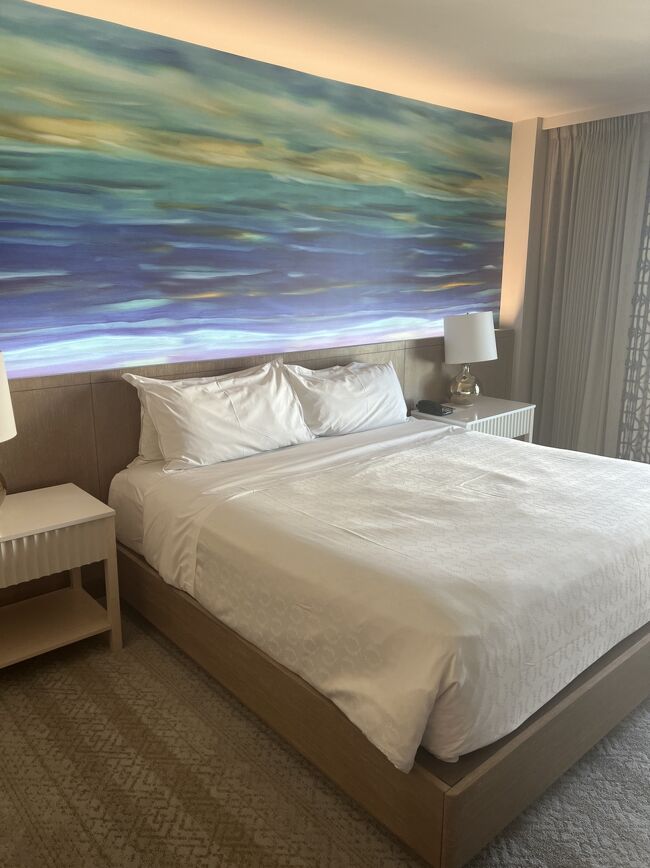 前回はひとりなのにツインだったけど、今回はシングル。<br />このベッド寝心地とっても良いです