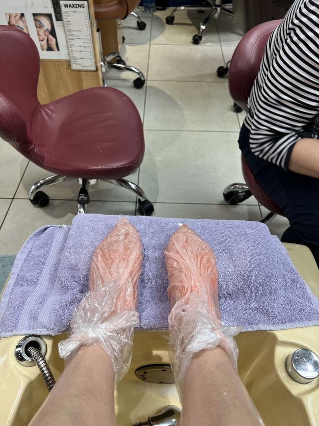 角質取ったりマッサージあったりで結構いいじゃん！