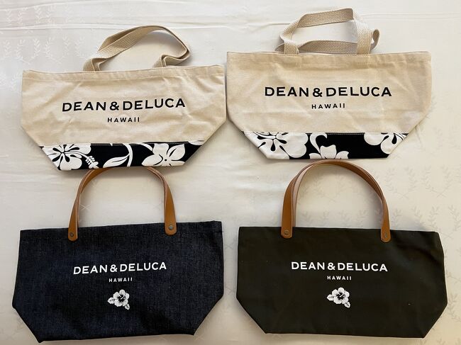 結局全部で4個購入<br />。<br />既に以前の購入品で白のミニレザートート2個とメッシュバック大・小を保有<br /><br />どんだけ買えば気が済む？<br />