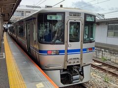 岡崎駅13:11発の愛知環状鉄道で、中岡崎駅まで乗車します。