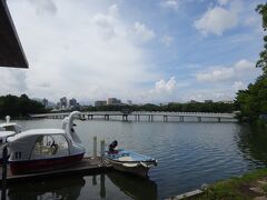 大濠公園では、大濠公園と大濠池を見学