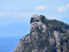 烏帽子山はかつてはロッククライミングの聖地だったとか。